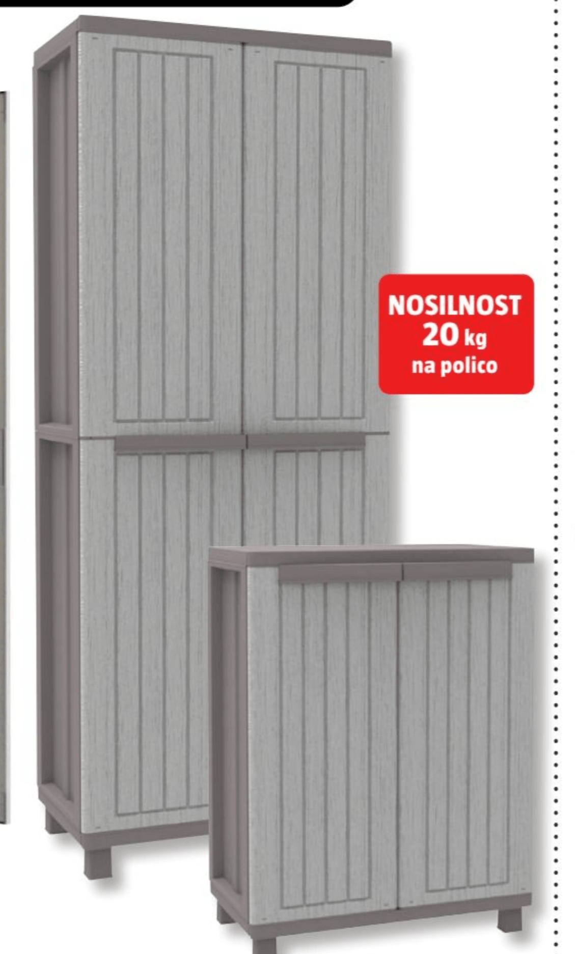 PVC omara 'JWood' - Akcija v trgovini Bauhaus