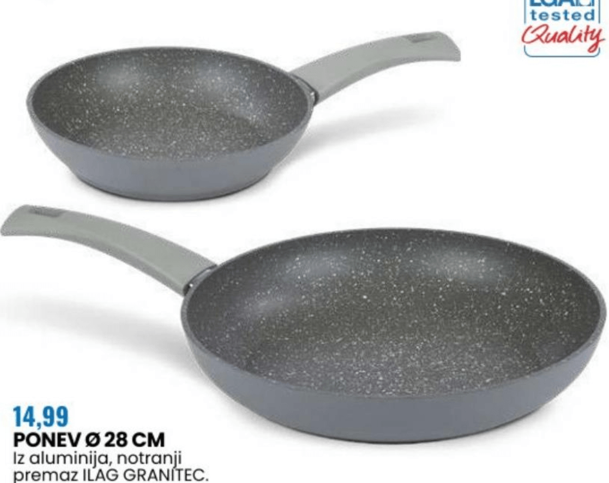 Ponev Ø 28 CM ILAG GRANITEC - Akcija v trgovini Eurospin