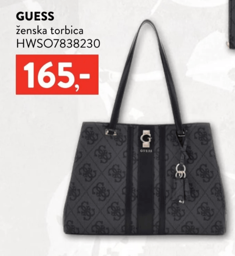 GUESS ženska torbica - Akcija v trgovini Regal Shop