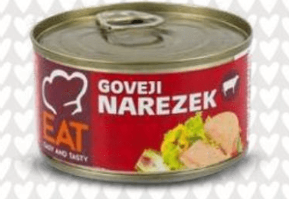 Goveji narezek 150 g EAT - Akcija v trgovini Eurospin