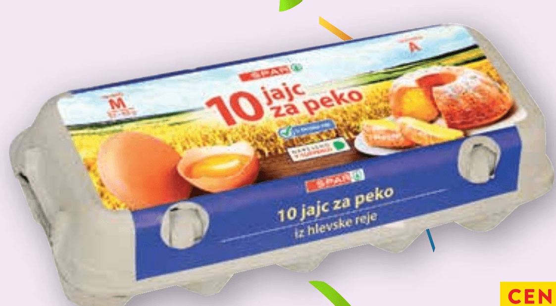 Spar Jajca za peko 10/1 - Akcija v trgovini Spar