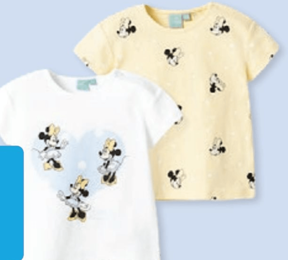 Minnie Mouse majice 2 majici Disney - Akcija v trgovini Pepco
