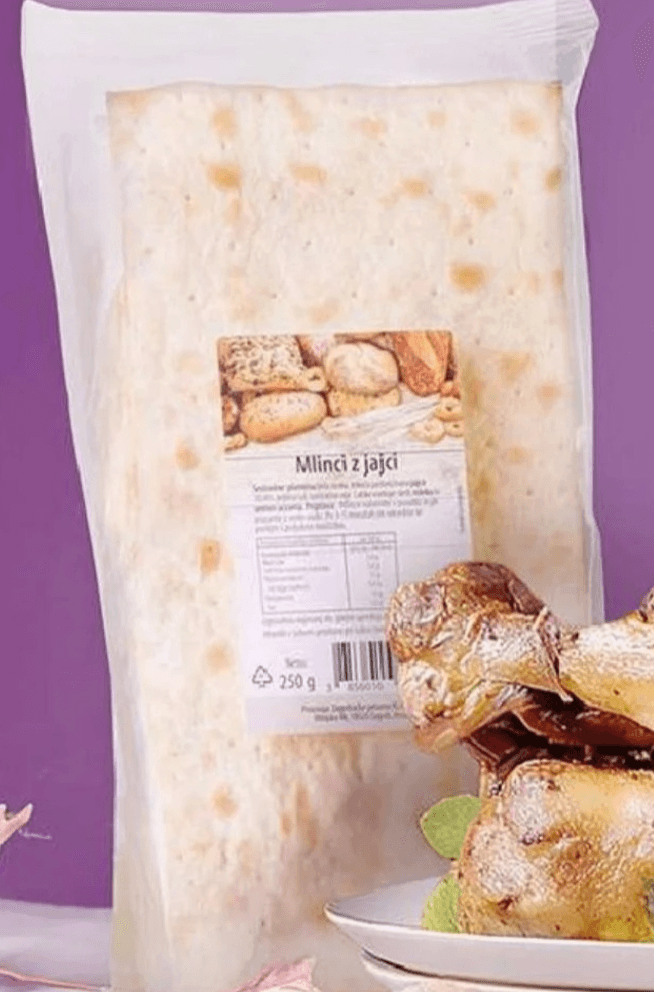 Mlinci z jajci 250 g - Akcija v trgovini Eurospin