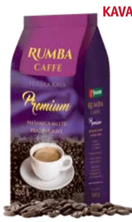 Kava Rumba Premium 200 g - Akcija v trgovini Jager