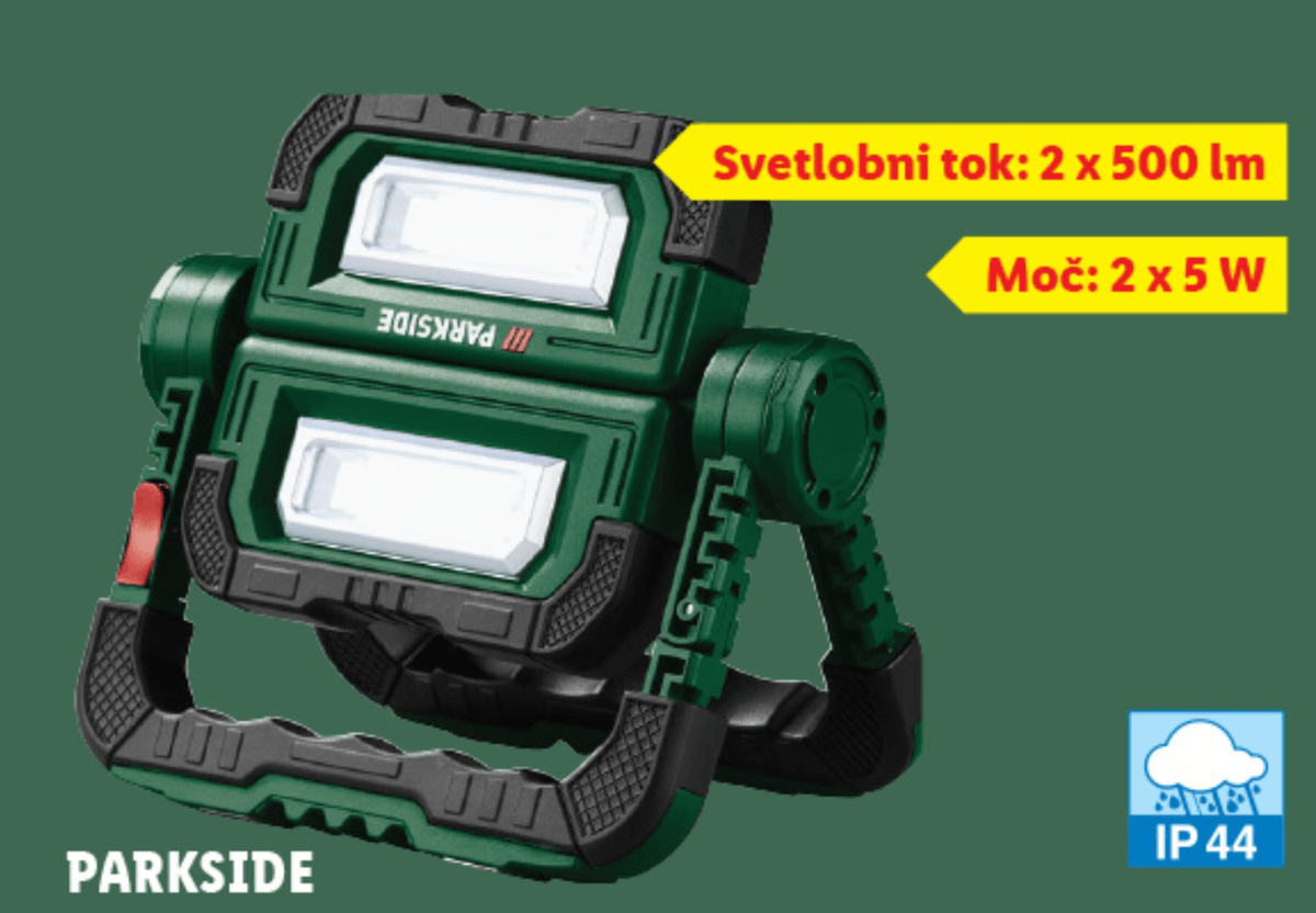 Parkside LED-reflektor - Akcija v trgovini Lidl