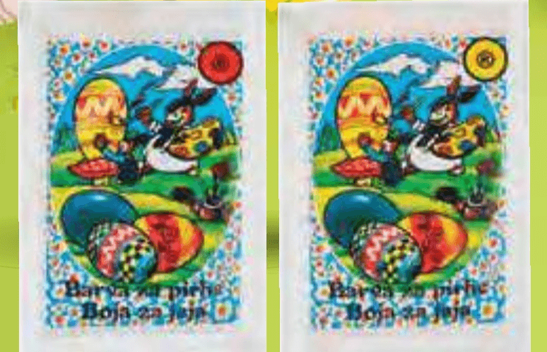 Barva za pirhe - Akcija v trgovini Mercator