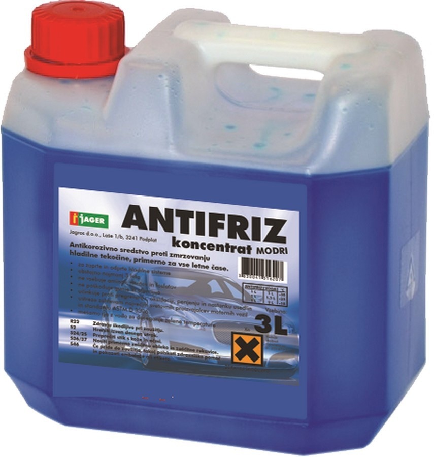 Antifriz modri 1 L Jager - Akcija v trgovini Jager
