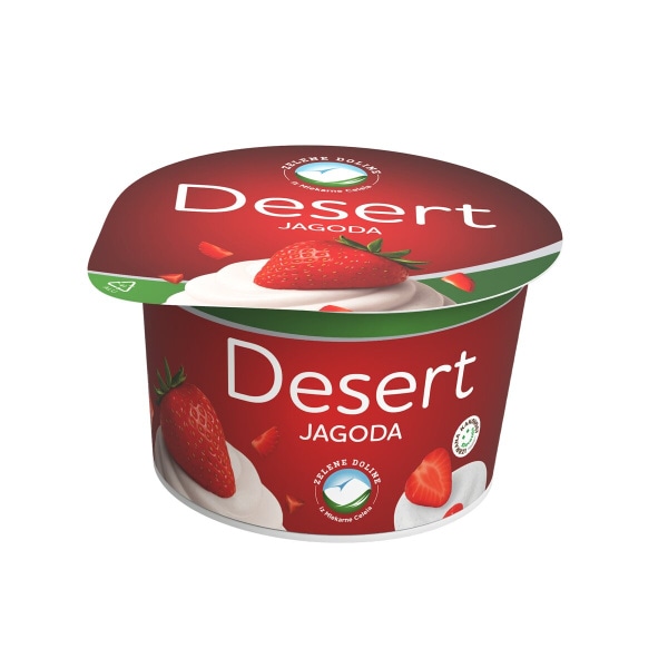Desertni jogurti Zelene Doline 150 g - Akcija v trgovini E.Leclerc