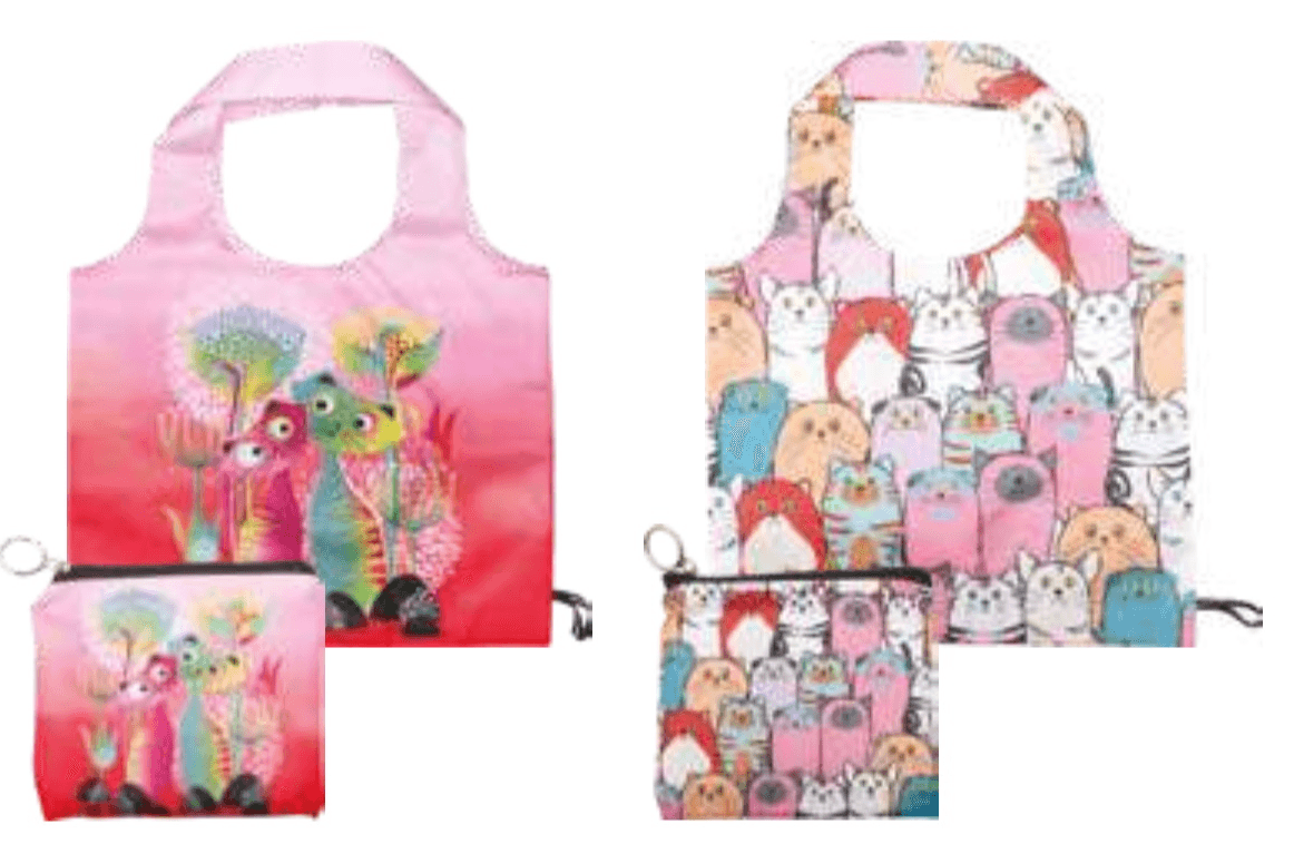 Zložljiva nakupovalna vrečka + torbica za shranjevanje - Akcija v trgovini E.Leclerc