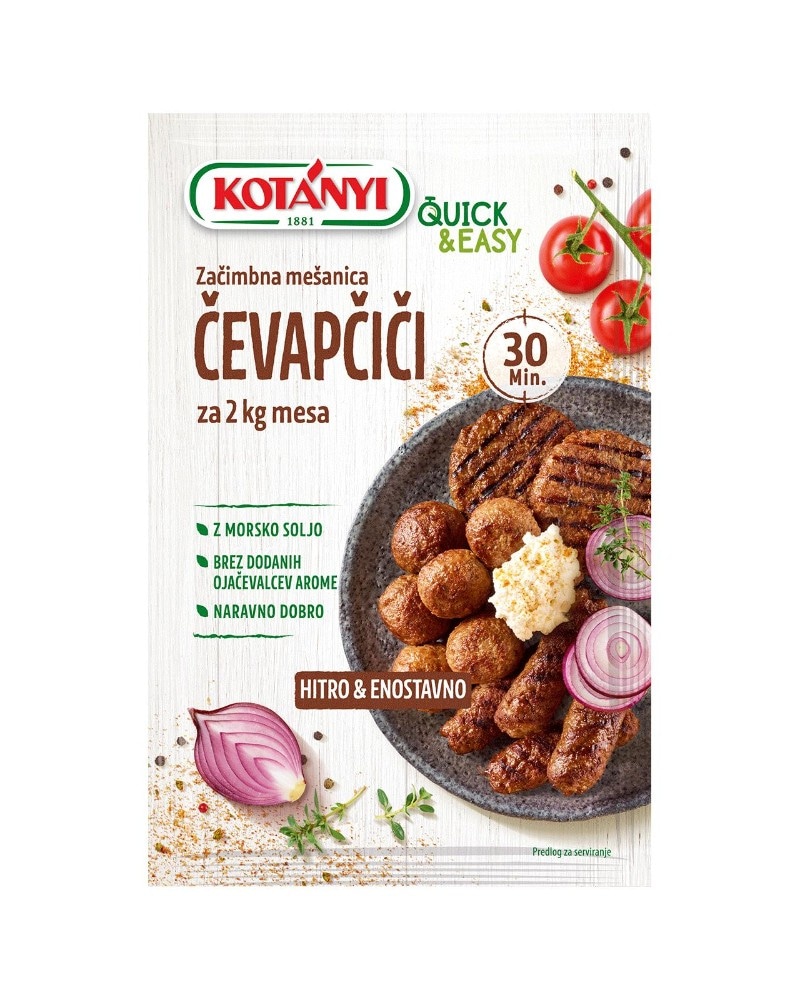Mešanica začimb Kotanyi Quick & Easy Akcija v trgovini Mercator