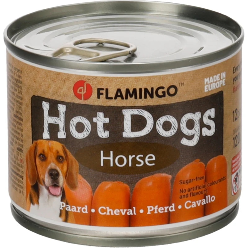 Posladek Hrenovke Flamingo 120g - Akcija v trgovini Mr. Pet