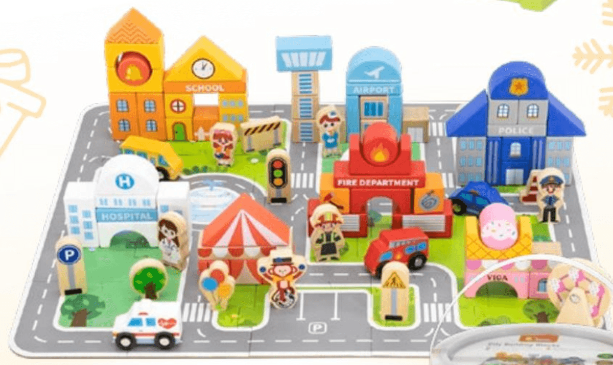 Kocke mesto - Akcija v trgovini Baby Center