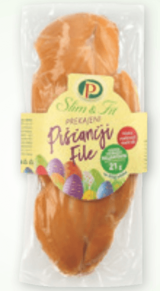 Prekajeni piščančji file VP cca 340 g Perutnina Ptuj - Akcija v trgovini Spar