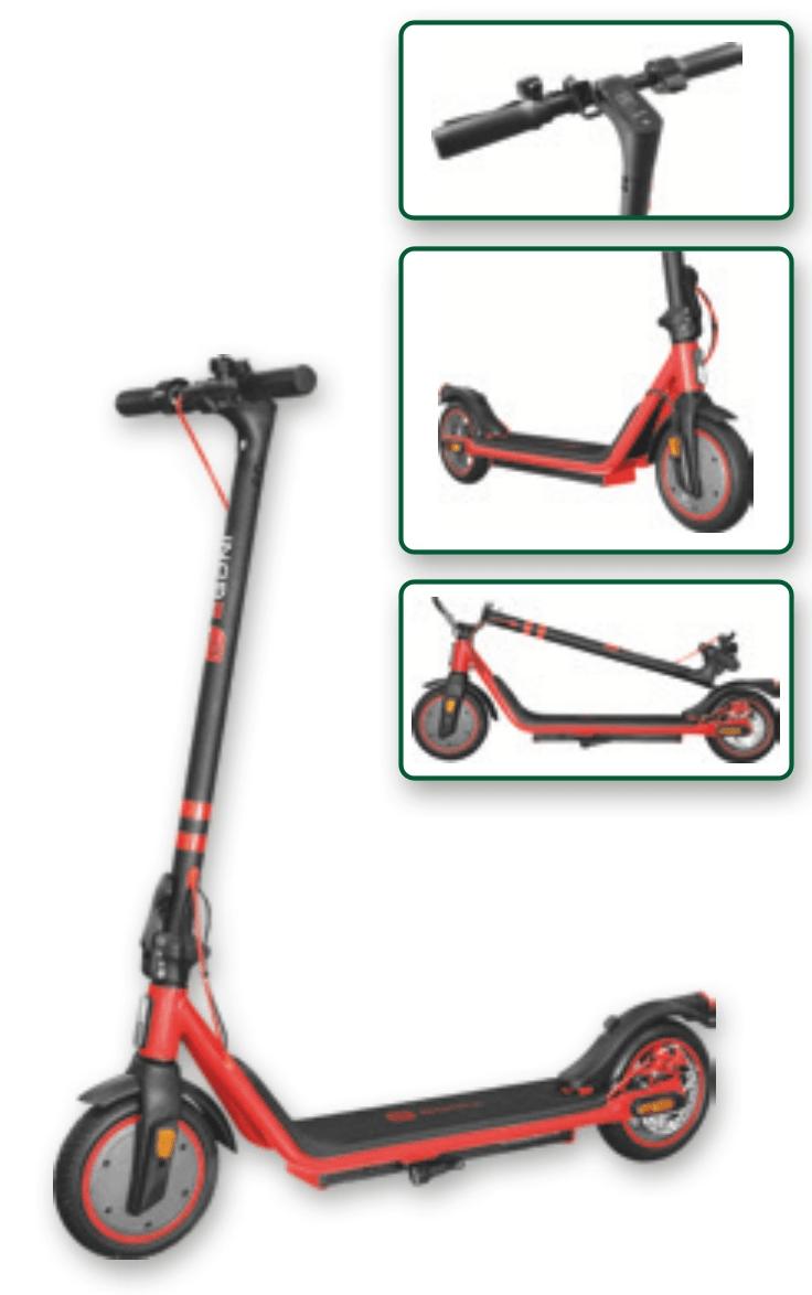 Električni skiro E-Goni S10 Red - Akcija v trgovini Spar