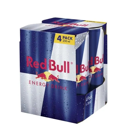 Red Bull Original 4 x 250 ml - Akcija v trgovini Spar