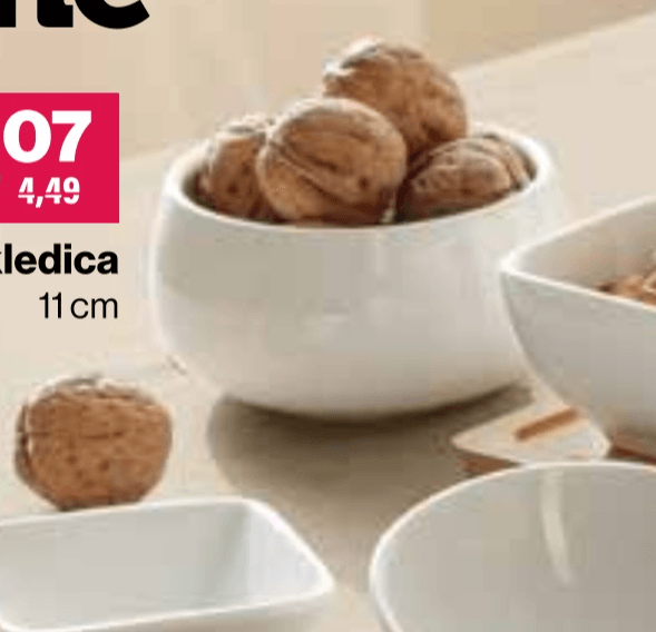 Skledica 11 cm HOME - Akcija v trgovini Mercator