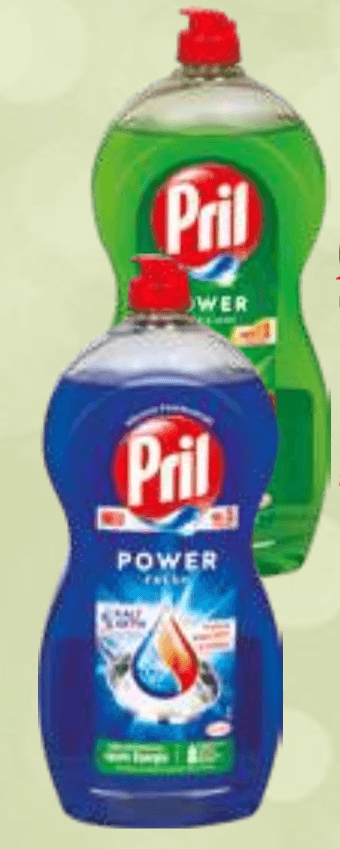 Pril Detergent za ročno pomivanje posode 1.2 l - Akcija v trgovini E.Leclerc