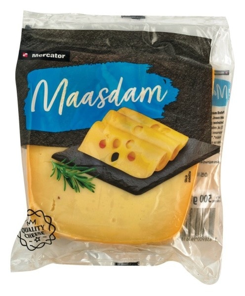 Sir maasdamer Deliso Mercator 500 g Akcija v trgovini Mercator