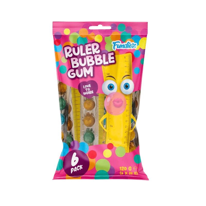 Žvečilni fundiez Ruler Bubble Gum 120 g - Akcija v trgovini Jager