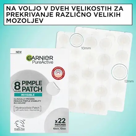 Hidrokoloidni obliži proti mozoljem Garnier 22 kosov - Akcija v trgovini E.Leclerc