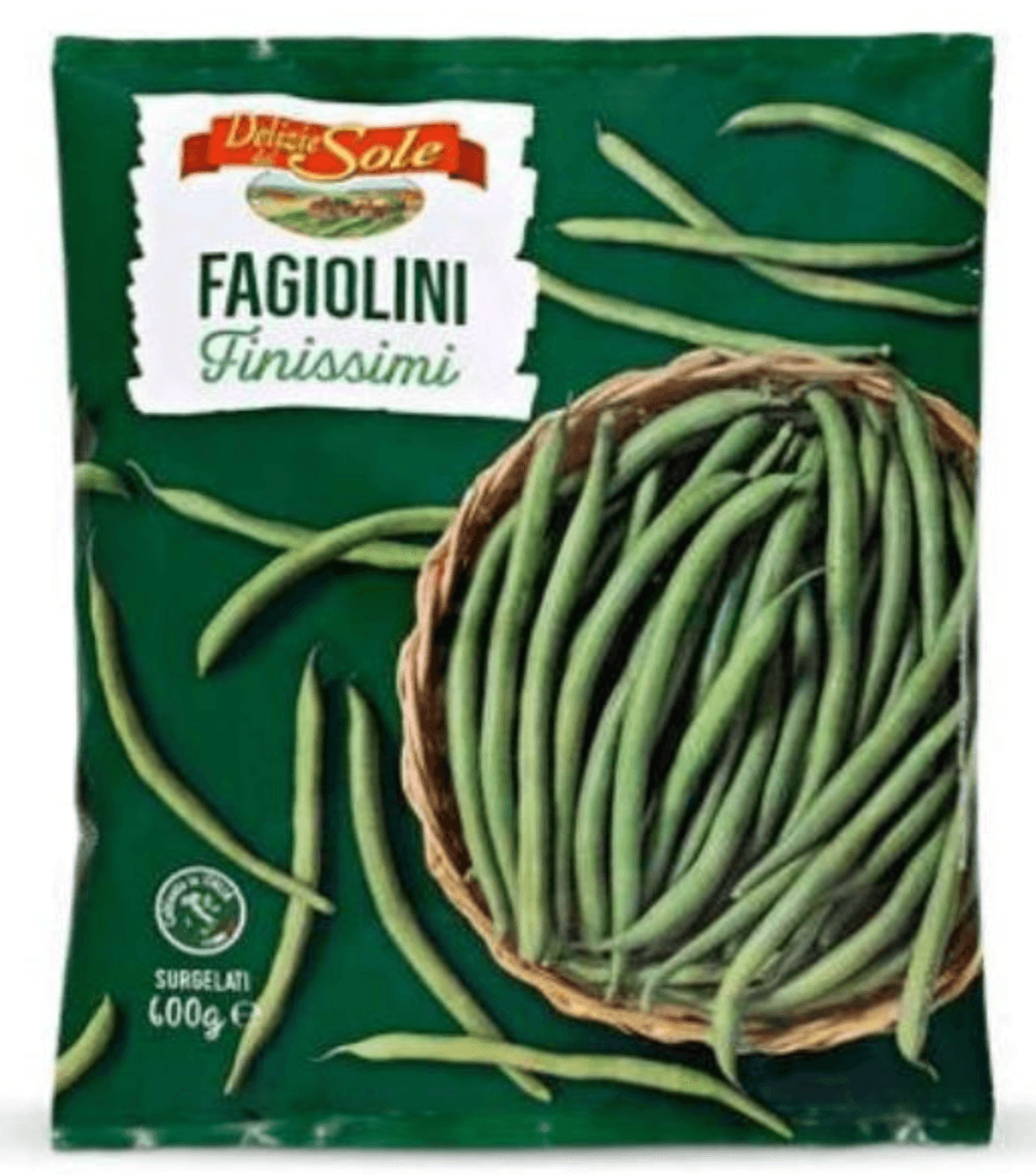 Delizie Sole Stročji fižol 600 g - Akcija v trgovini Eurospin