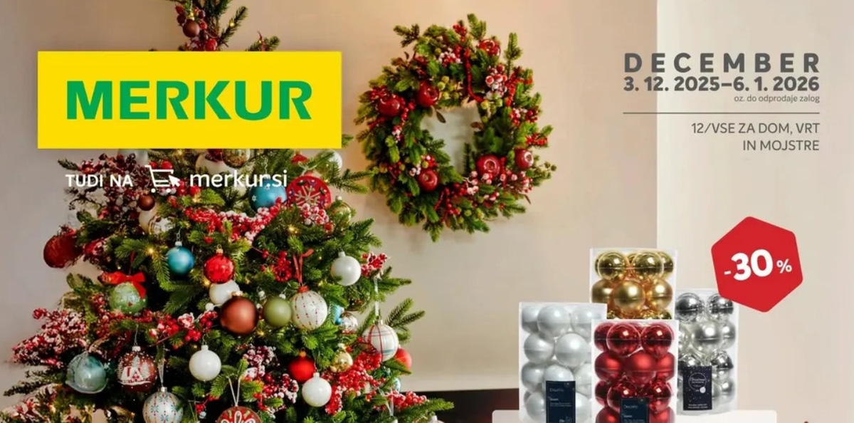 Merkur katalog December od 03.12. do 06.01.2026