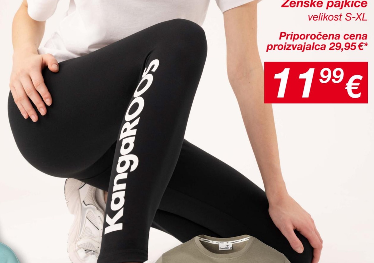 KangaROOS Ženske pajkice - Akcija v trgovini Kik