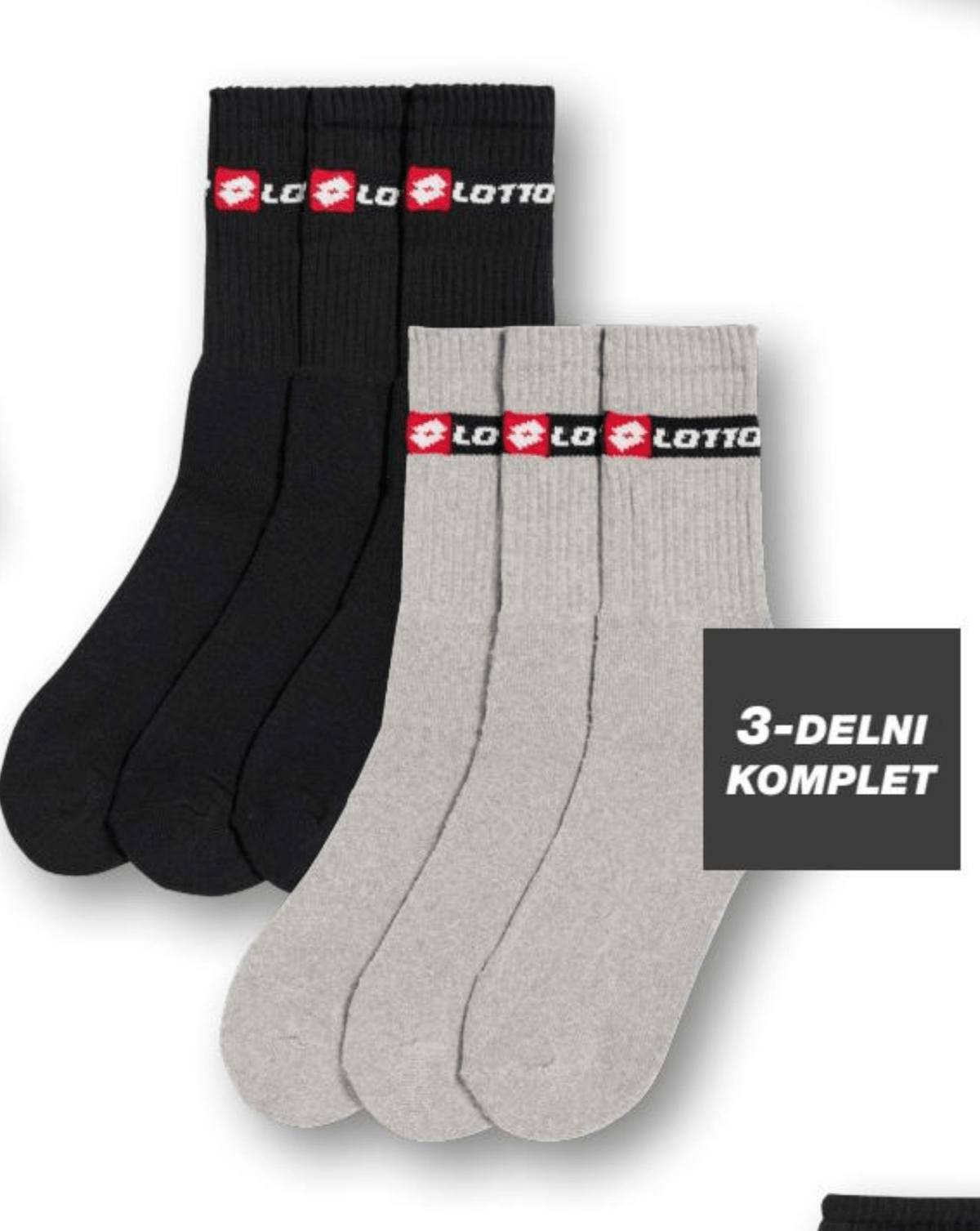 Lotto Moške tenis nogavice - Akcija v trgovini Kik