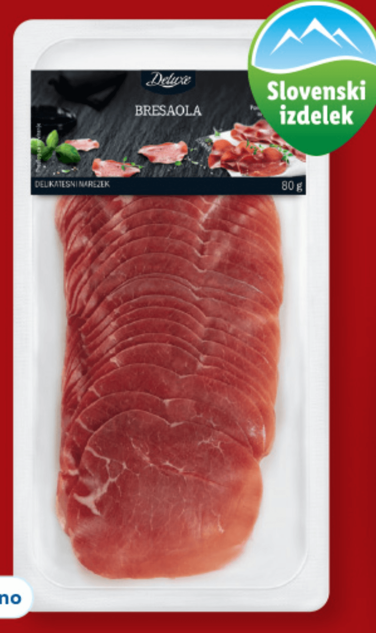 Deluxe Bresaola 80 g - Akcija v trgovini Lidl