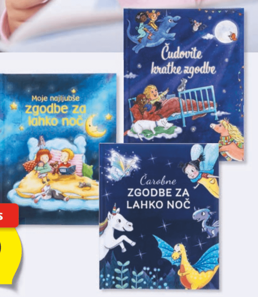 Pravljice za lahko noč - Akcija v trgovini Hofer