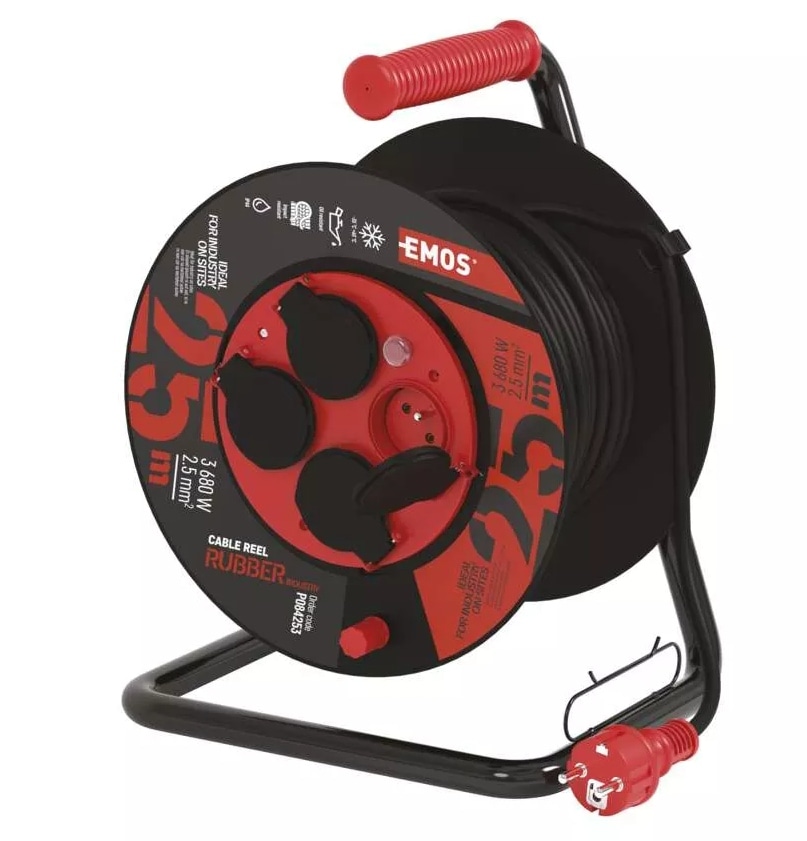 Navijalni kolut za kabel EMOS - Akcija v trgovini Pevex