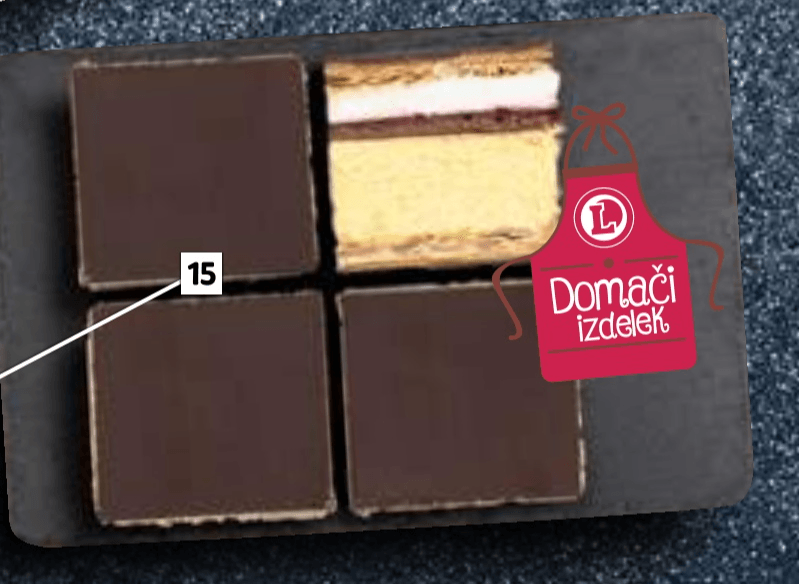 Dunajska rezina 4 x 800 g - Akcija v trgovini E.Leclerc