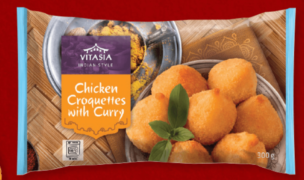 Vitasia Piščančji kroketi s curryjem 300 g - Akcija v trgovini Lidl