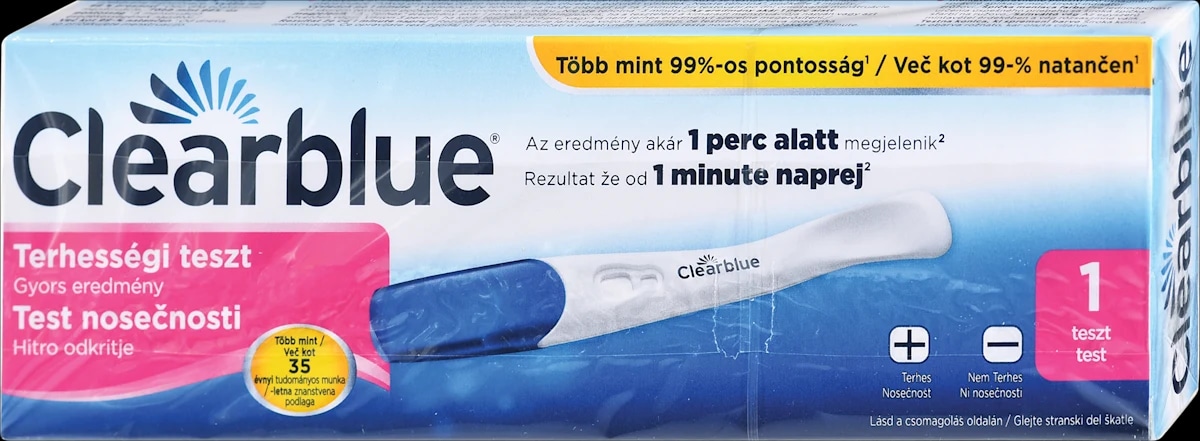 Clearblue Plus test nosečnosti 1 kos - Akcija v trgovini Dm