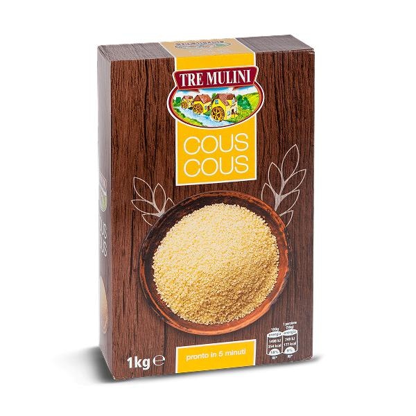 KUSKUS 1 kg TRE MULINI - Akcija v trgovini Eurospin