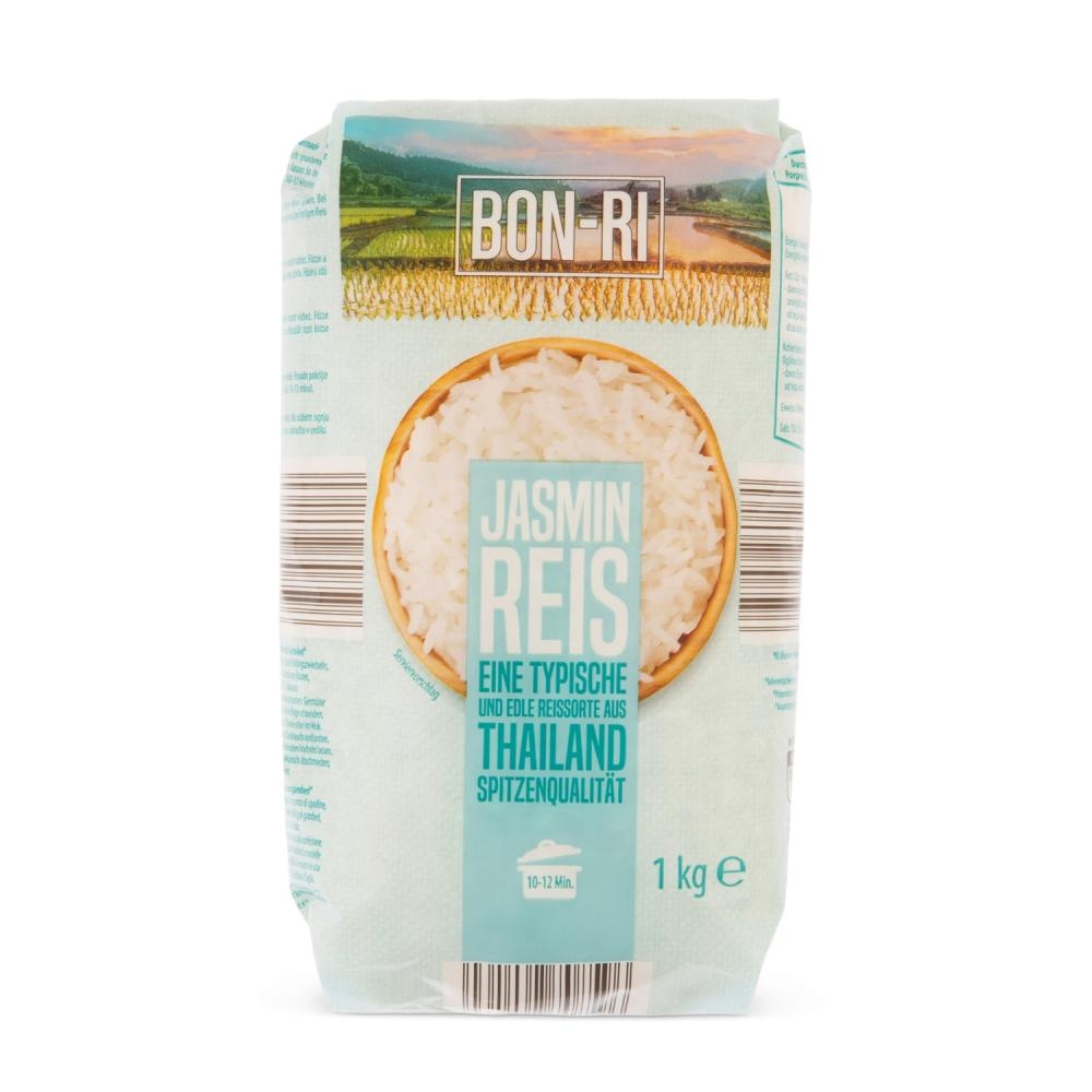Bon-Ri Jasminov Riž 1 kg - Akcija v trgovini Hofer