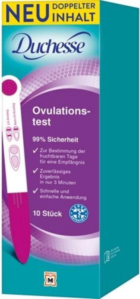 Duchesse ovulacijski test 10 kosov - Akcija v trgovini Mueller