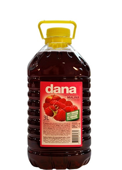 Dana sadni sirup 3 l Akcija v trgovini E.Leclerc