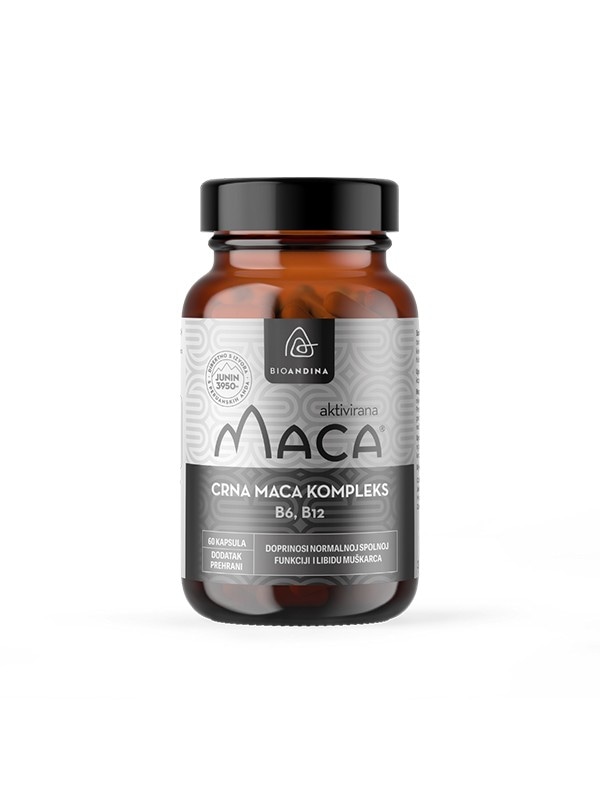 Črna maca kompleks 60 kapsul BIOANDINA Akcija v trgovini Dm
