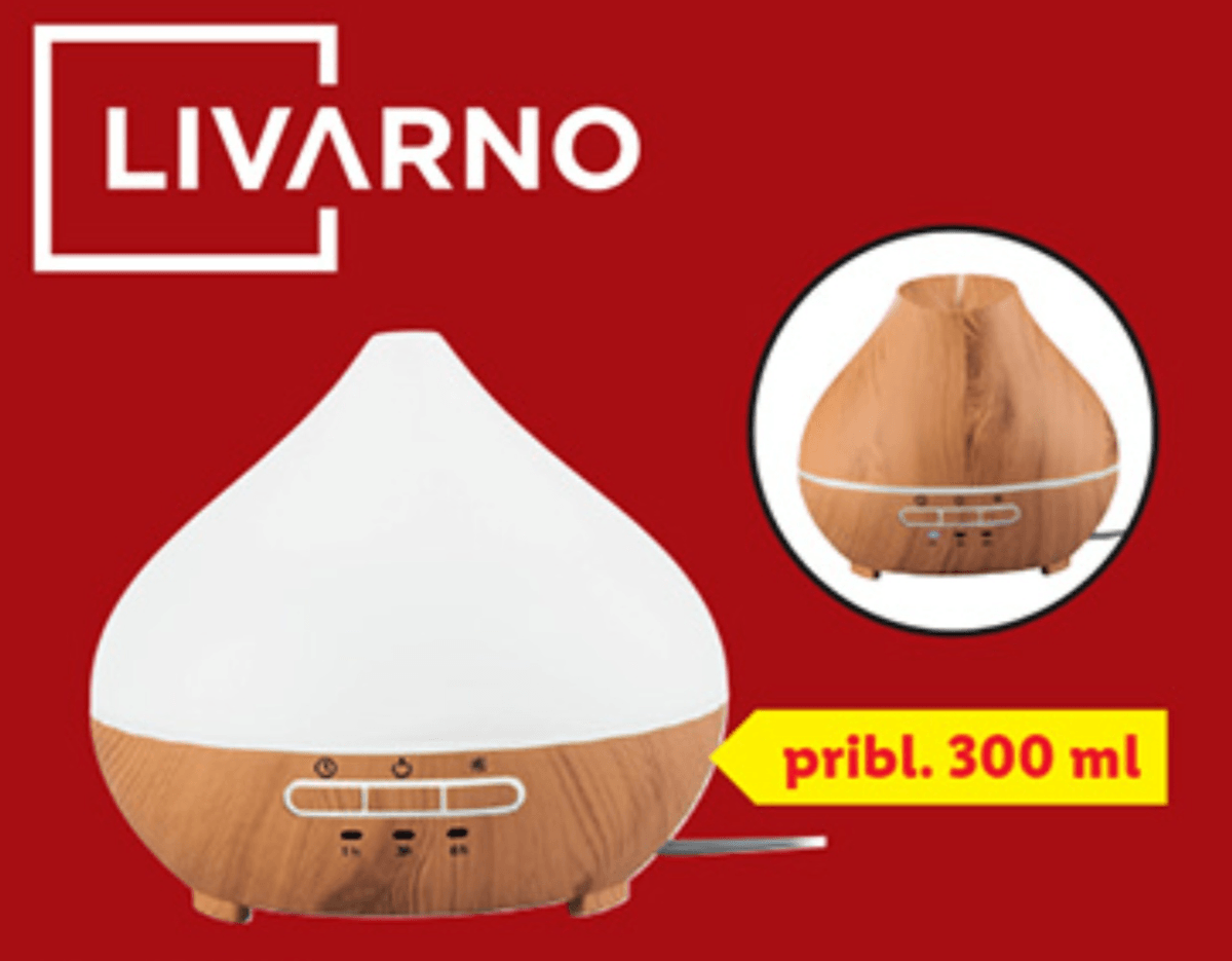 Livarno Ultrazvočni razpršilnik arome pribl. 300 ml - Akcija u trgovini Lidl
