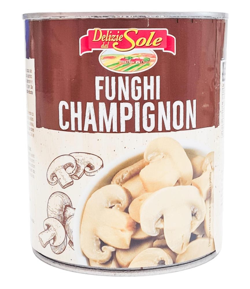 Delizie Sole Šampinjoni, rezani 780 g - Akcija v trgovini Eurospin