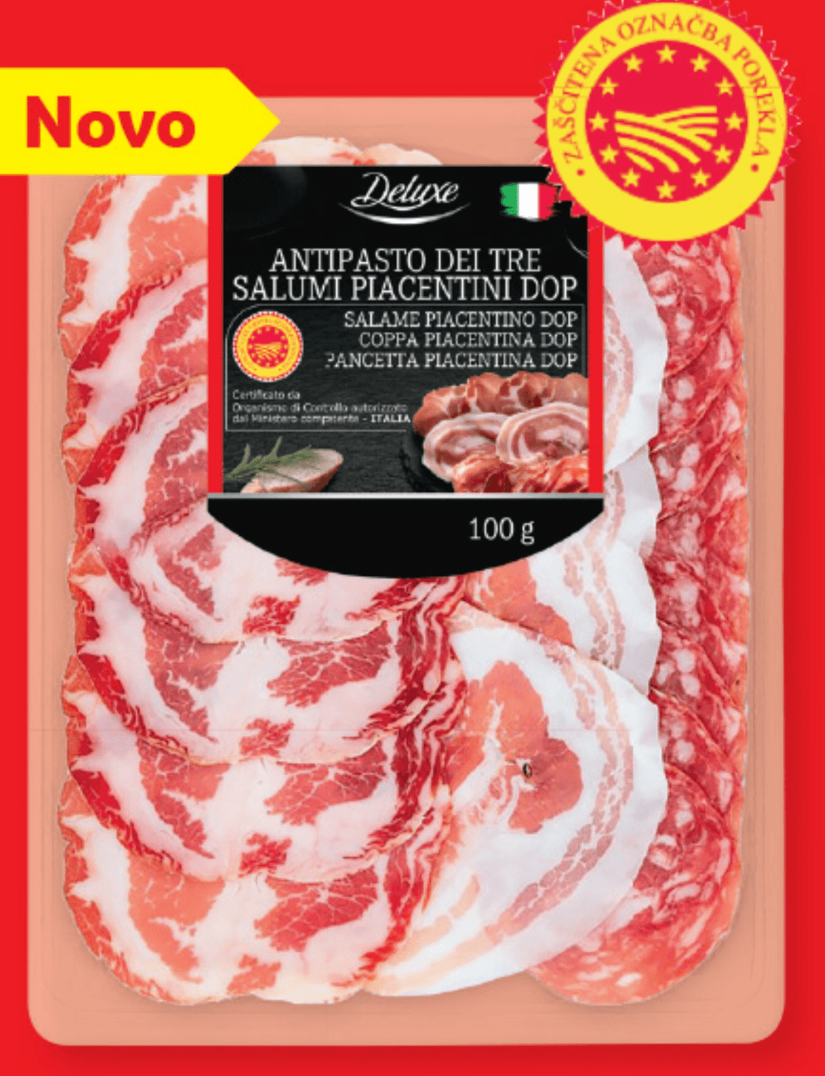 Deluxe Tris pancet 100 g - Akcija v trgovini Lidl