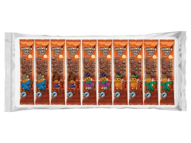 HALLOWEEN Čokoladne lizike 10 x 15 g Akcija v trgovini Lidl