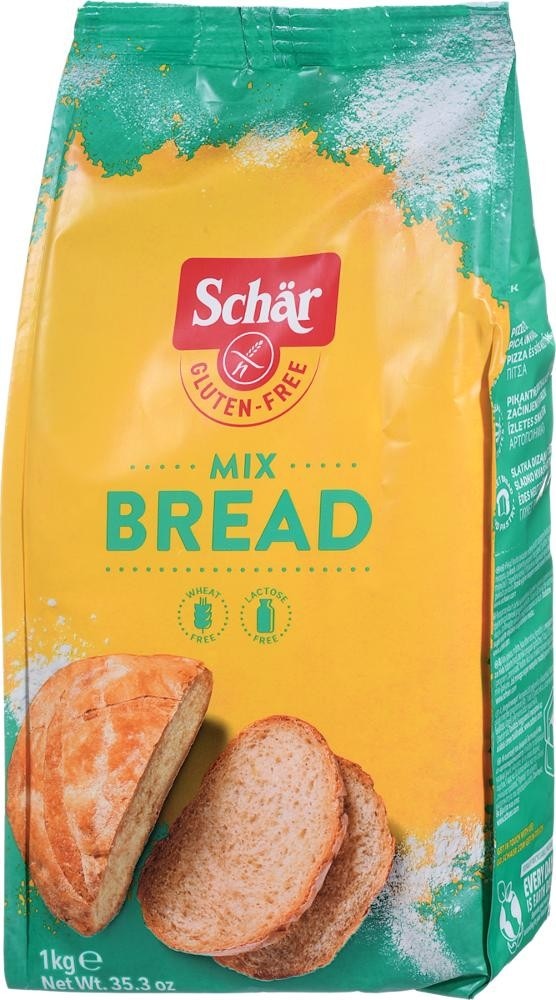 Schär Mix Bread brezglutenska mešanica za peko kruha 1 kg Akcija v trgovini Dm