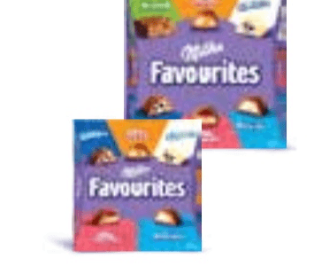 Praline Milka 95 g in 141 g - Akcija v trgovini Tuš