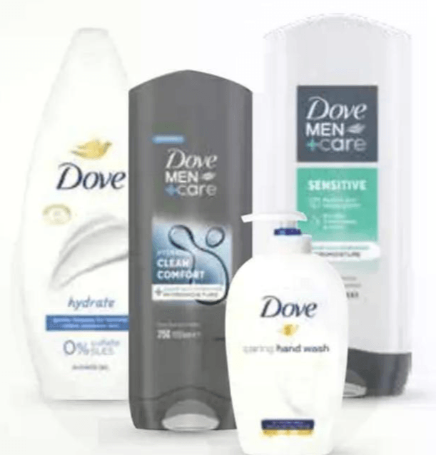 Dove gel za prhanje ali tekoče milo Akcija v trgovini Mercator