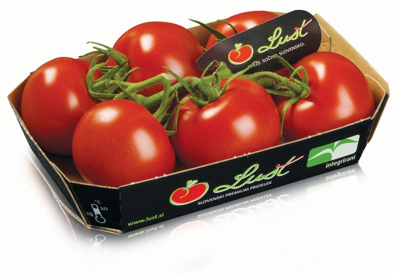 Slovenski paradižnik v grozdu 1 kg Lušt - Akcija v trgovini Spar