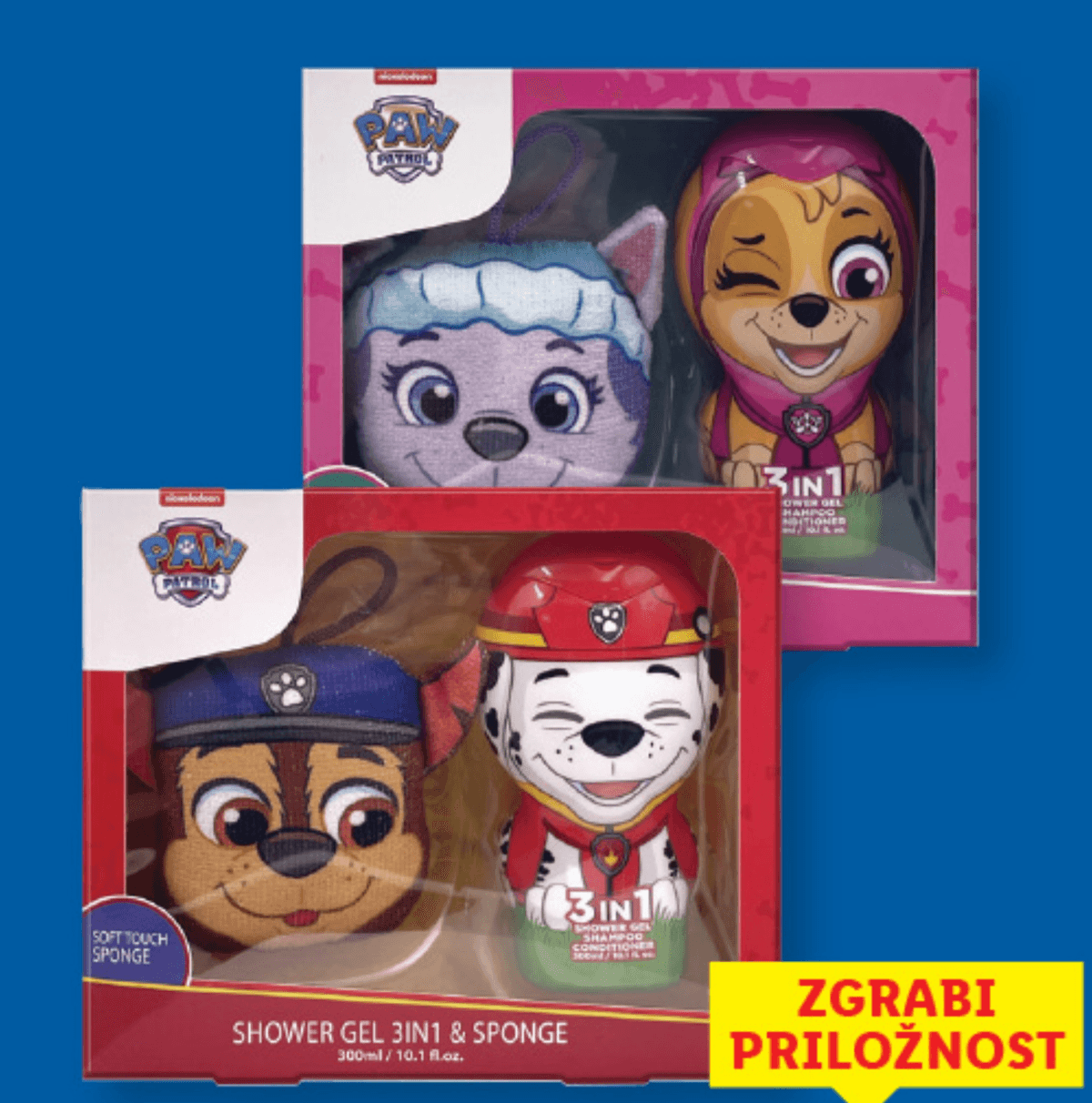 Paw Patrol Darilni set 300ml - Akcija v trgovini Lidl