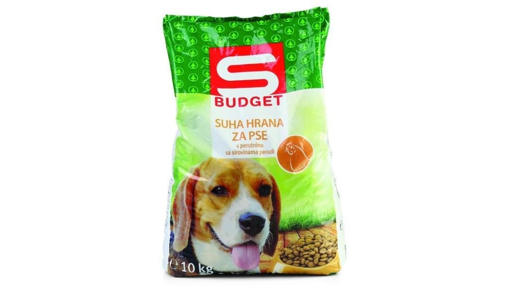 S Budget Briketi za pse 10 kg - Akcija v trgovini Spar