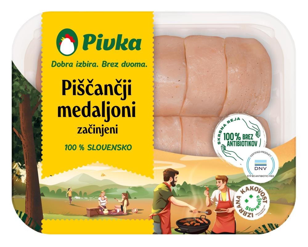 Medaljoni piščančji IK 540 g Pivka - Akcija v trgovini Spar